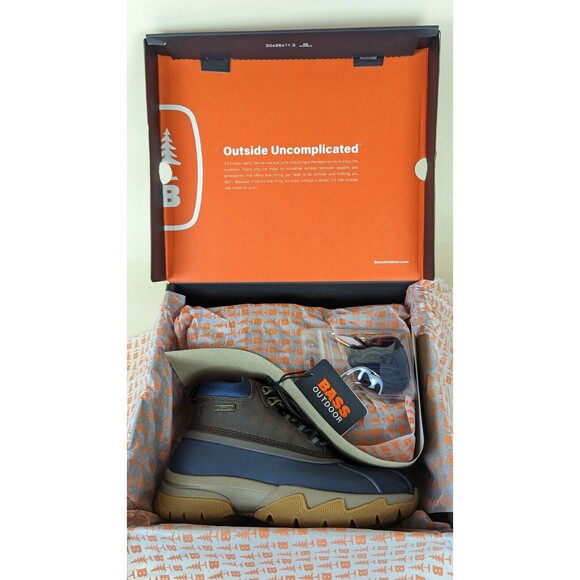 GH Bass Outdoor Field Duck Mid Boots Womens 6 Waterproof Hike Shoes $119 NWB - Picture 12 of 14